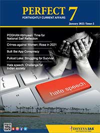 (Download) Dhyeya IAS Perfect - 7 Fortnightly Magazine - January 2022 (Issue - 2)